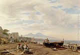 Fishermen on the Amalfi coast by Oswald Achenbach